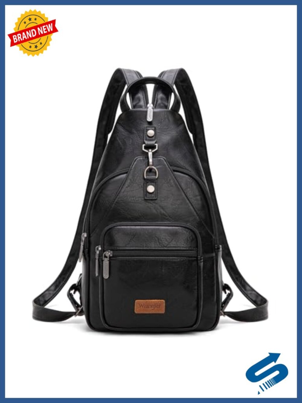 Convertible Sling Backpack Shoulder Purse Adjustable Strap Fashion Backpack